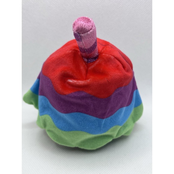 Disney Parks Munchlings Pixar Rainbow Unicorn Caramel Apple Plush Toy - Picture 2 of 4